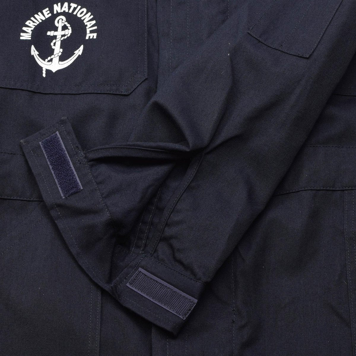 Äkine French Navy Coverall Thermostable Marine Jumpsuit Solid Dark Blue New New