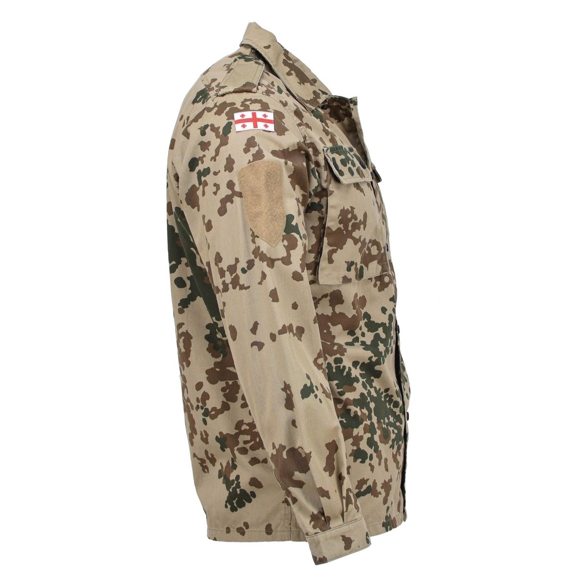 Äkta georgiska arméfältblus Tropentarn Camouflage Field Tactical Shirts