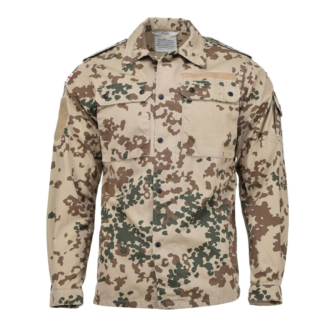 Äkta georgiska arméfältblus Tropentarn Camouflage Field Tactical Shirts