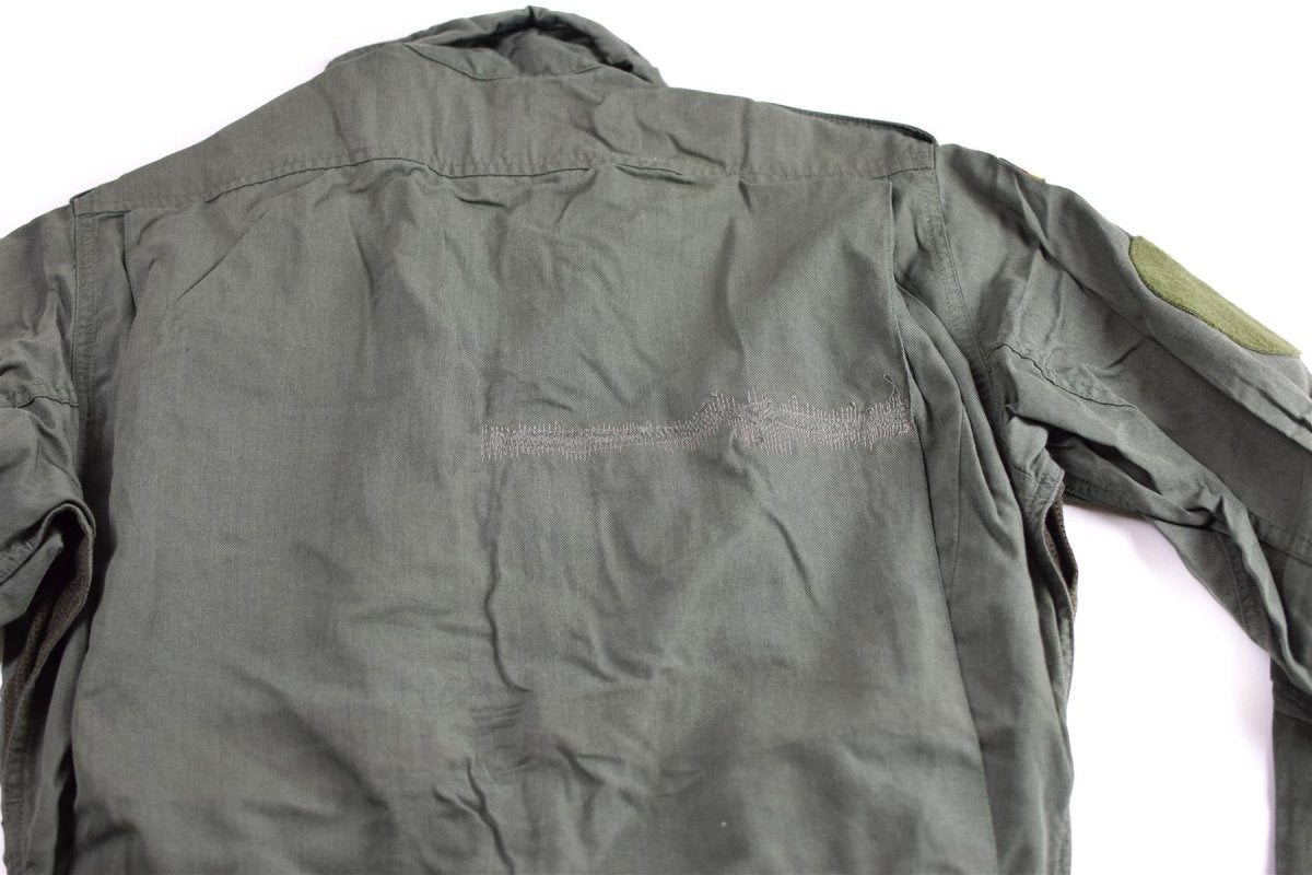 Äkta tyska armé Aramid Fiber Flight Suit Coverall Pilot övergripande grön