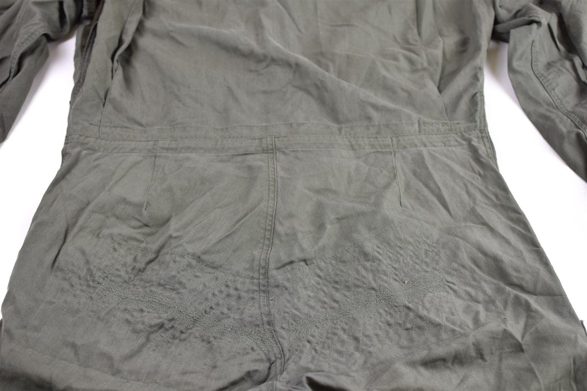 Äkta tyska armé Aramid Fiber Flight Suit Coverall Pilot övergripande grön