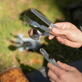 Äkta tyska arméns bestick set ätredskap Ny multitool kit plattvaror NYTT