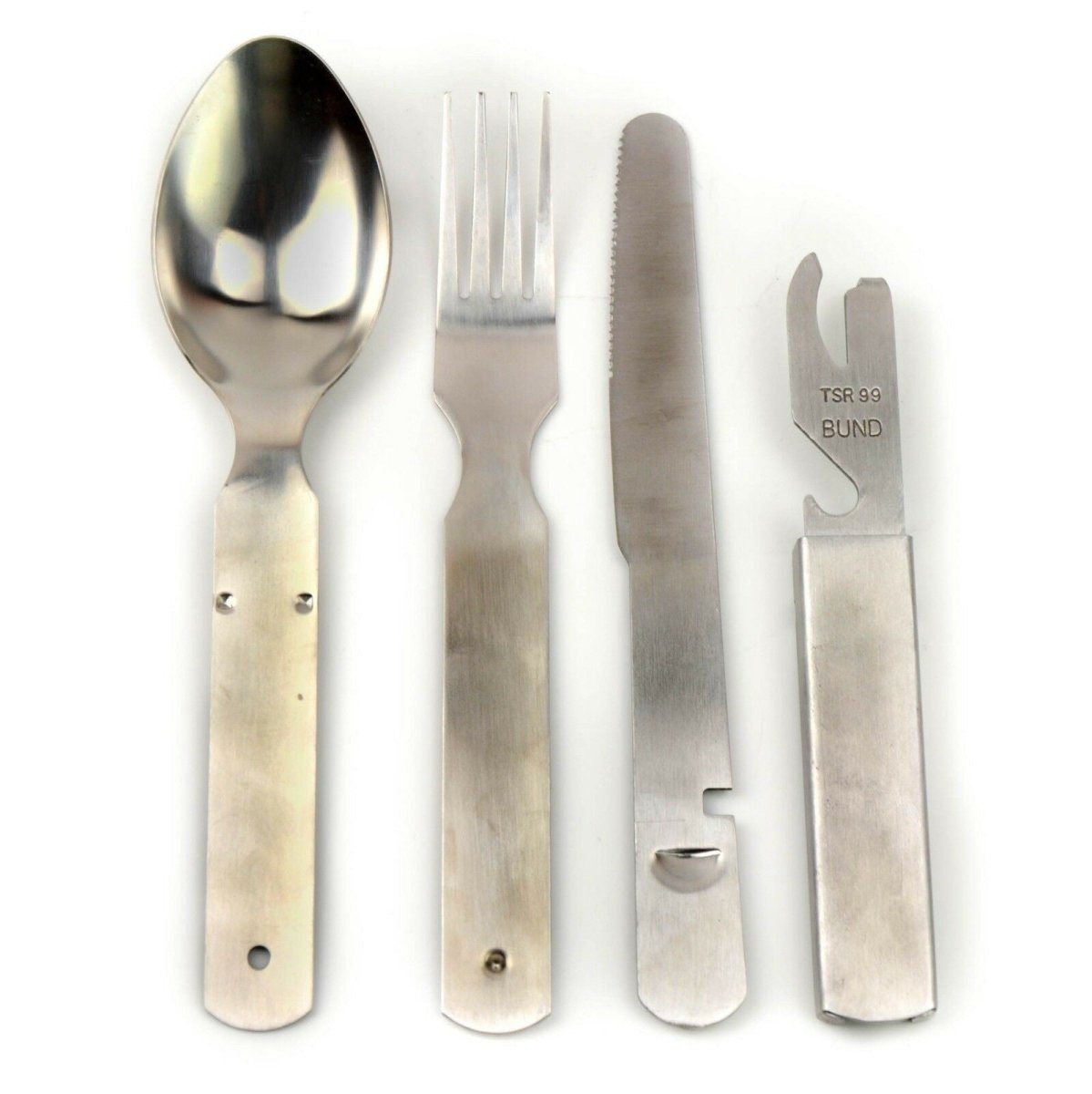 Äkta tyska arméns bestick set ätredskap Ny multitool kit plattvaror NYTT