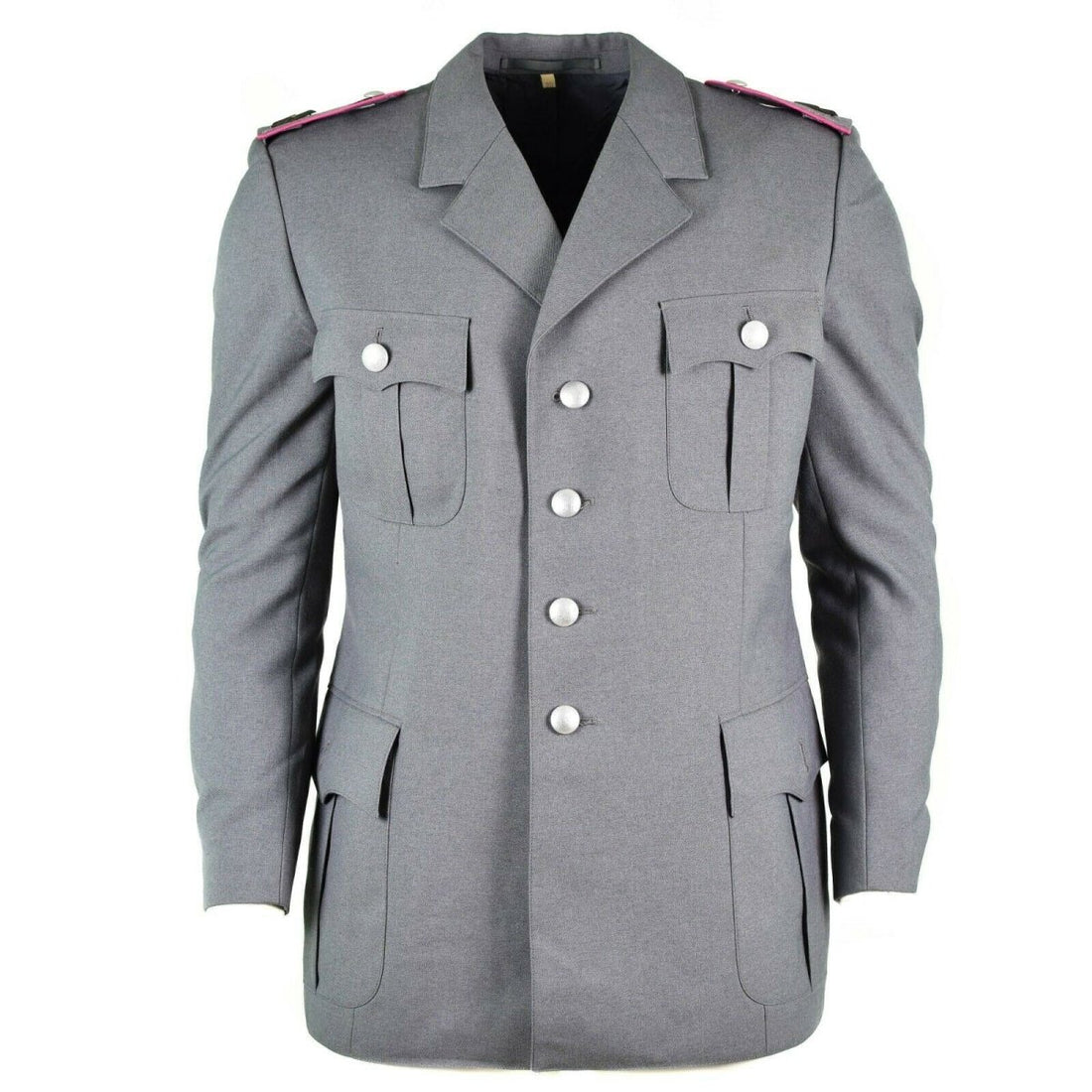 Äkta tysk arméklänning jacka grå formell uniform ny