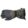 Äkta tyska armén flecktarn camo vinter varma stridshandskar fodrade militär