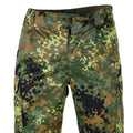 Äkta tyska arméfrågor flecktarn byxor fält strid camo bw byxor nya