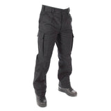 Äkta tyska arméutgåva Molskin Pants Field Combat BW Black Byxor Ny