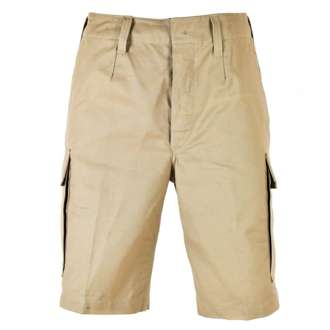 Äkta tyska arméfrågor Molskin Shorts Hållbar last Summer Khaki Beige New