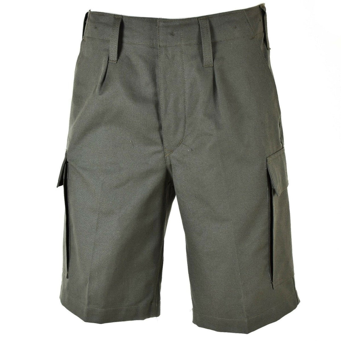 Äkta tyska arméutgåva Molskin Shorts od hållbar lastmens sommar oliv ny