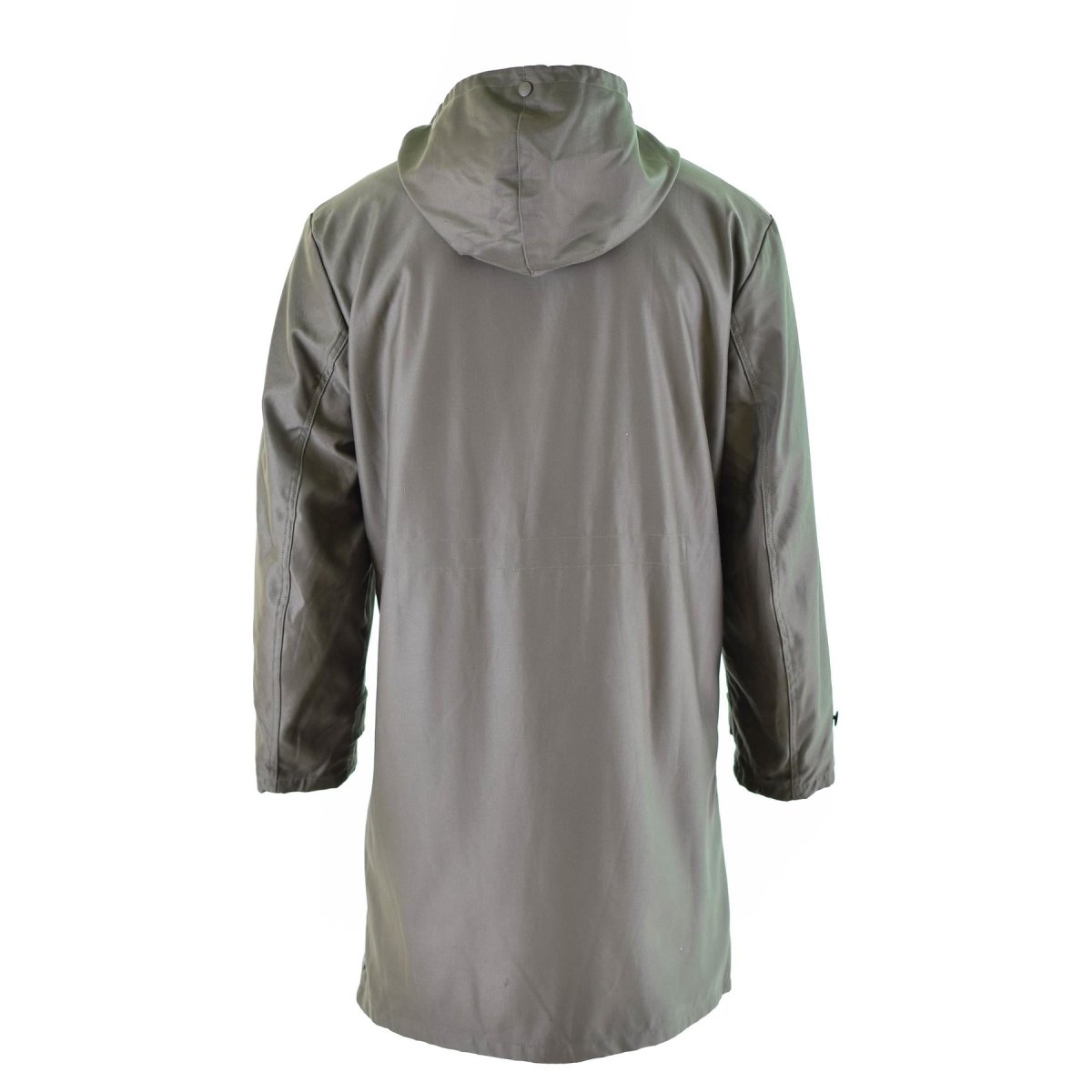 Äkta tyska armé parka oliv militär överskott jacka lång kappa od vintage ny