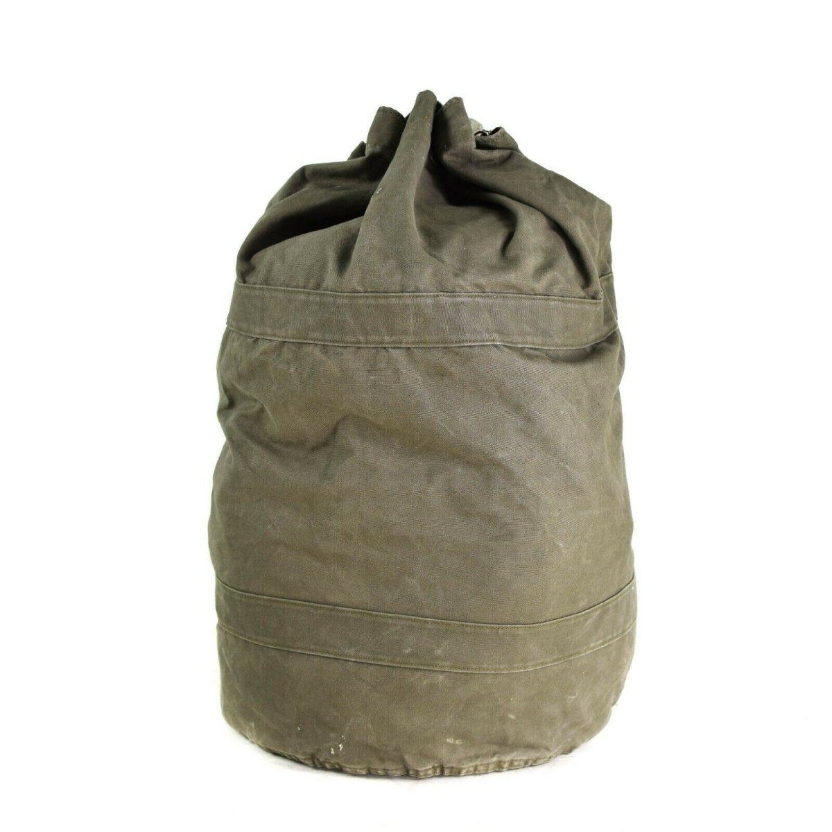 Äkta tyska arméhavsäcken Duffel Bag W axelremmar Stora W Lock Ryggsäck