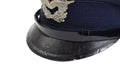 Äkta tyska arméns visirkap. Flygstyrkor militär toppade hatt luftware ny
