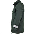 Äkta tysk polisjacka Goretex Green Waterproof BGS Parka Border Guard