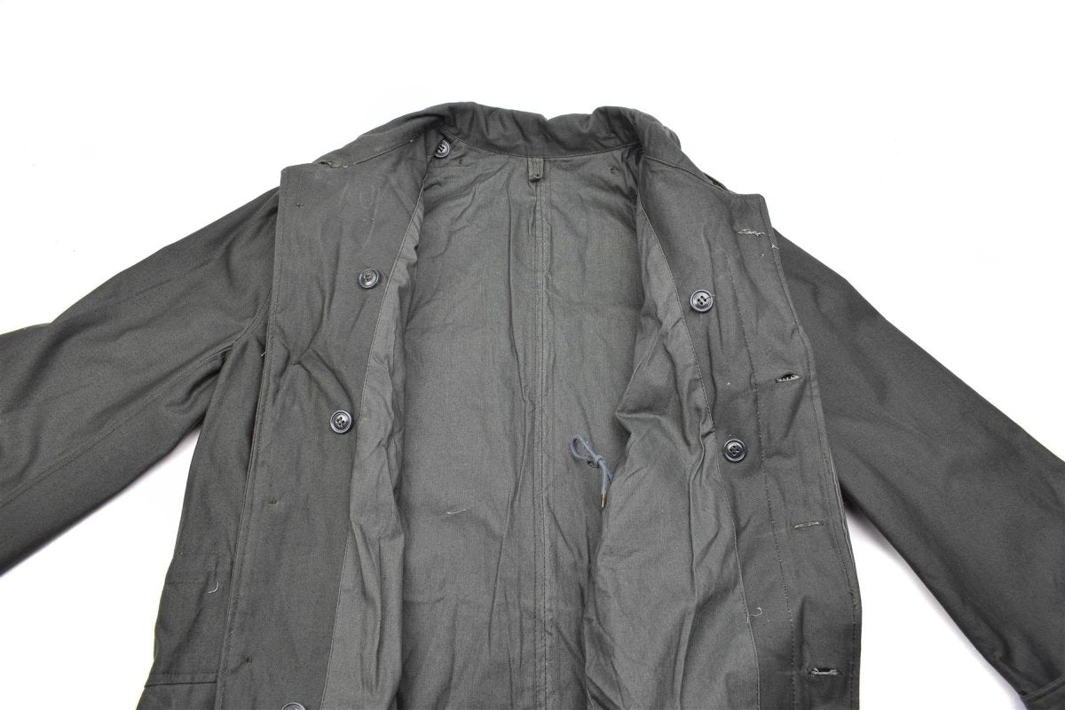 Äkta grekiska armé M65 Olydda jacka grå arbets uniform militäröverskott nytt