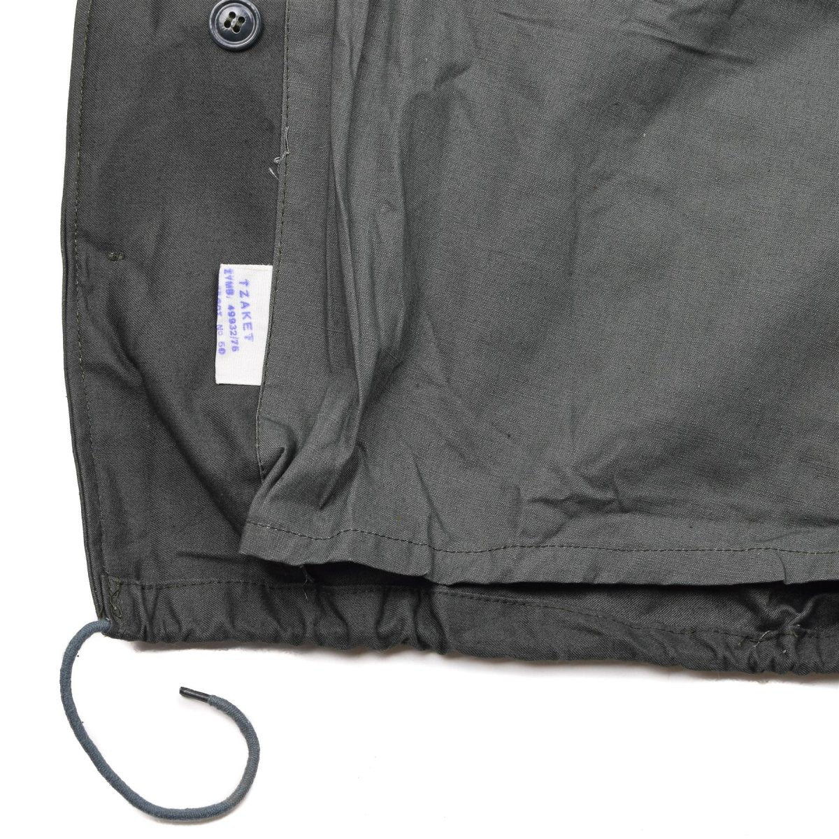 Äkta grekiska armé M65 Olydda jacka grå arbets uniform militäröverskott nytt