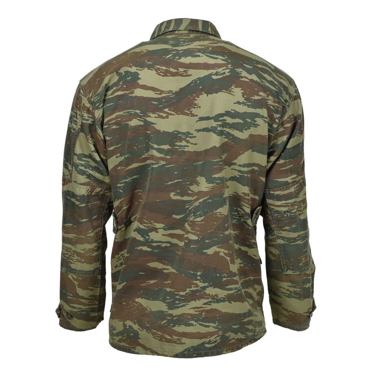 Äkta grekisk militärjacka Hållbar fält Taktisk strid Dark Lizard Camo