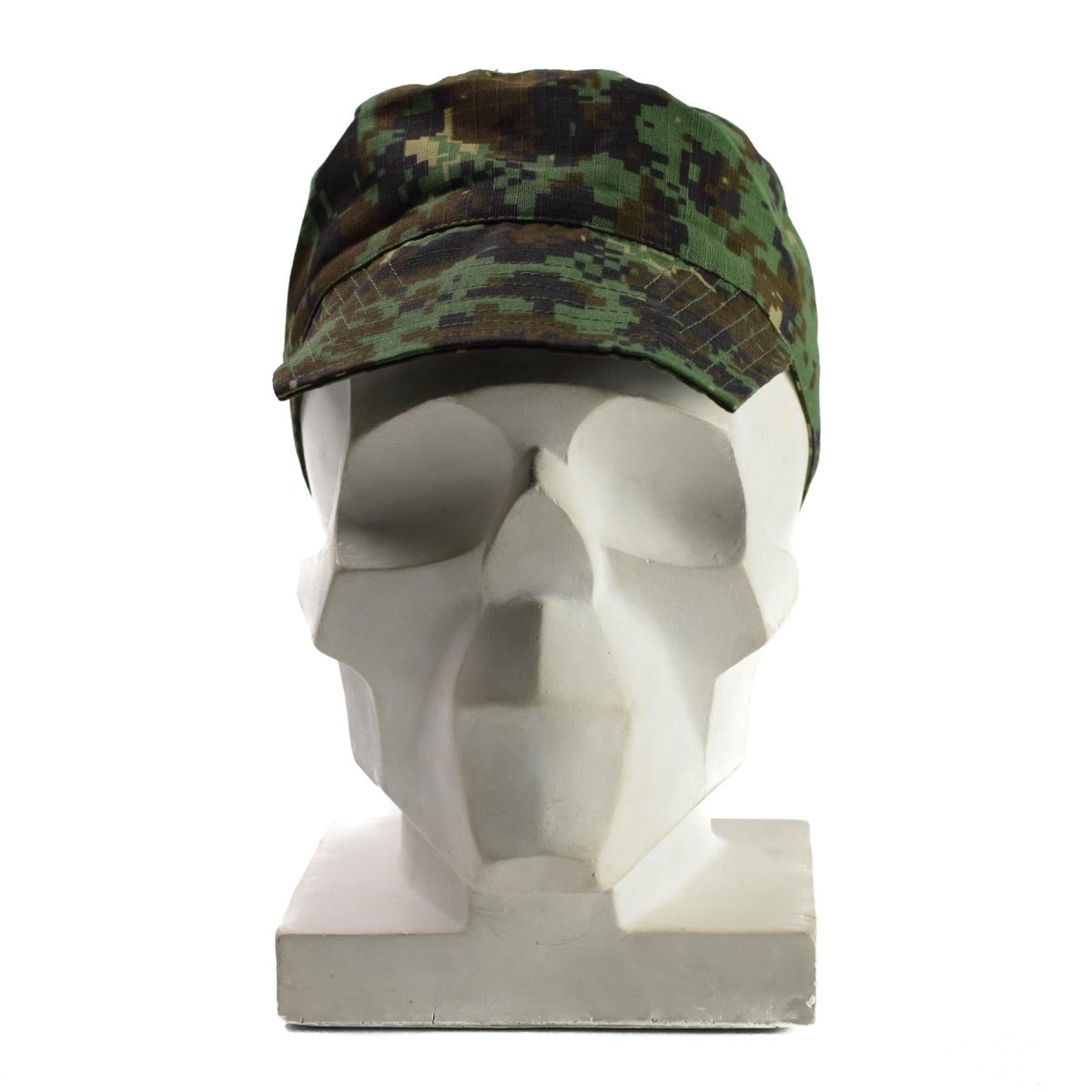 Äkta Guinea Bissau Army Cap Ripstop Jungle Camouflage Military Issue Hat Ny