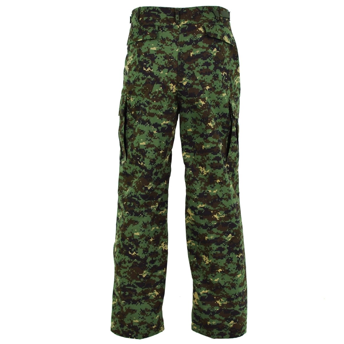 Äkta Guinea Bissau Army Pants Ripstop Jungle Camouflage Military Issue New