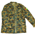 Äkta Guinee Bissau Army Jacket Ripstop Digital Savana Camo Military Issue New