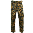 Genuine Guinee Bissau army RipStop pants in digital savana camo with reinforced knees and adjustable waist.