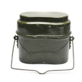 Äkta ungerska arméns mess kit. Aluminium Military Bowler Pot 2st Set