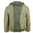Genuine Hungarian army quilted jacket M65 fur collar Warm winter warm parka NEW - GoMilitar