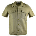 Äkta ungerska arméskjorta Khaki Officer Short Sleeve Ungern Military New