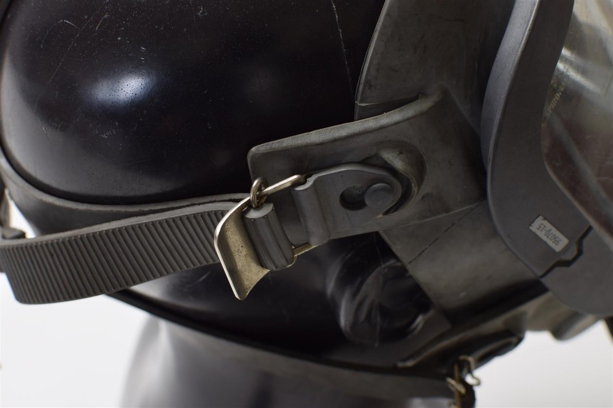 Äkta Interspiro Brand Face Mask Brandman Scba Breathing Apparat Gasmask