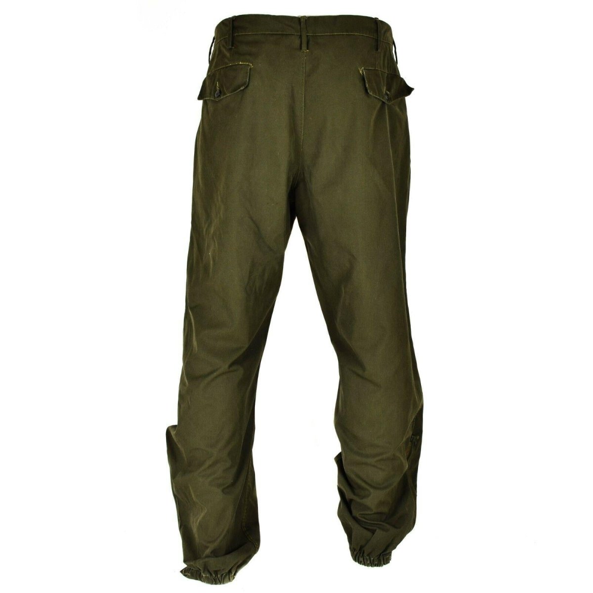 Äkta italienska arméstrandbyxor Militära byxor Field Combat O.D Olive