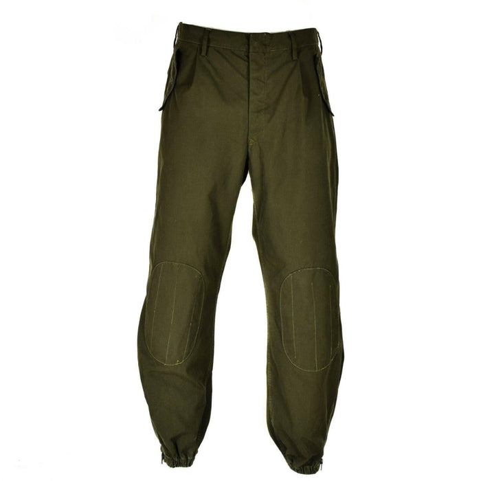 Äkta italiensk armé stridsbyxor militärbyxor fältstrid O.D Olive - GoMilitar