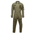 Äkta italienska arméomslag flygdräkt militär oliv jumpsuit aramid