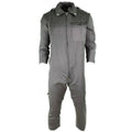 Äkta italienska arméomslag för militär grå övergripande jumpsuit zip-front ny