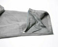 Äkta italienska arméomslag för militär grå övergripande jumpsuit zip-front ny
