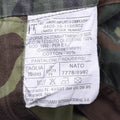Äkta italienska armébyxor Nato Combat Cotton Woodland Camouflage Field Trousers