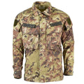 Äkta italienska armé rip stop vegetato camo acu jacka stridsfält skjorta blus