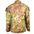 Äkta italienska armé rip stop vegetato camo acu jacka stridsfält skjorta ny