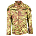 Äkta italienska armé rip stop vegetato camo acu jacka stridsfält skjorta ny