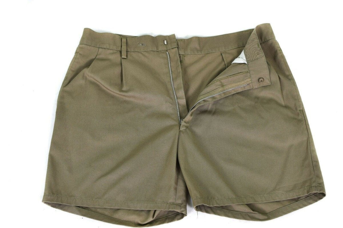 Äkta italienska arméshorts Khaki Chino Military Combat Field Bermuda BDU