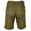 Äkta italienska arméshorts Khaki Chino Military field bermuda vintage BDU
