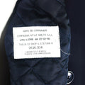 Äkta italienska militärpolisen Long Carbinieri Italy Trench Coat W Liner