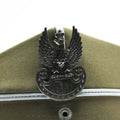 Äkta polska militära visirhat Polen armé officer toppade örncockad ny