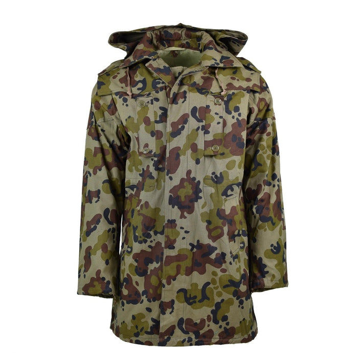 Äkta rumänsk armé Parka M93 combat camo leaf BDU jacka militär NYHET - GoMilitar