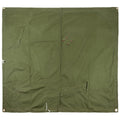 Äkta rumänska arméskyddvattentäta presenningstält oliv Poncho 180x180cm