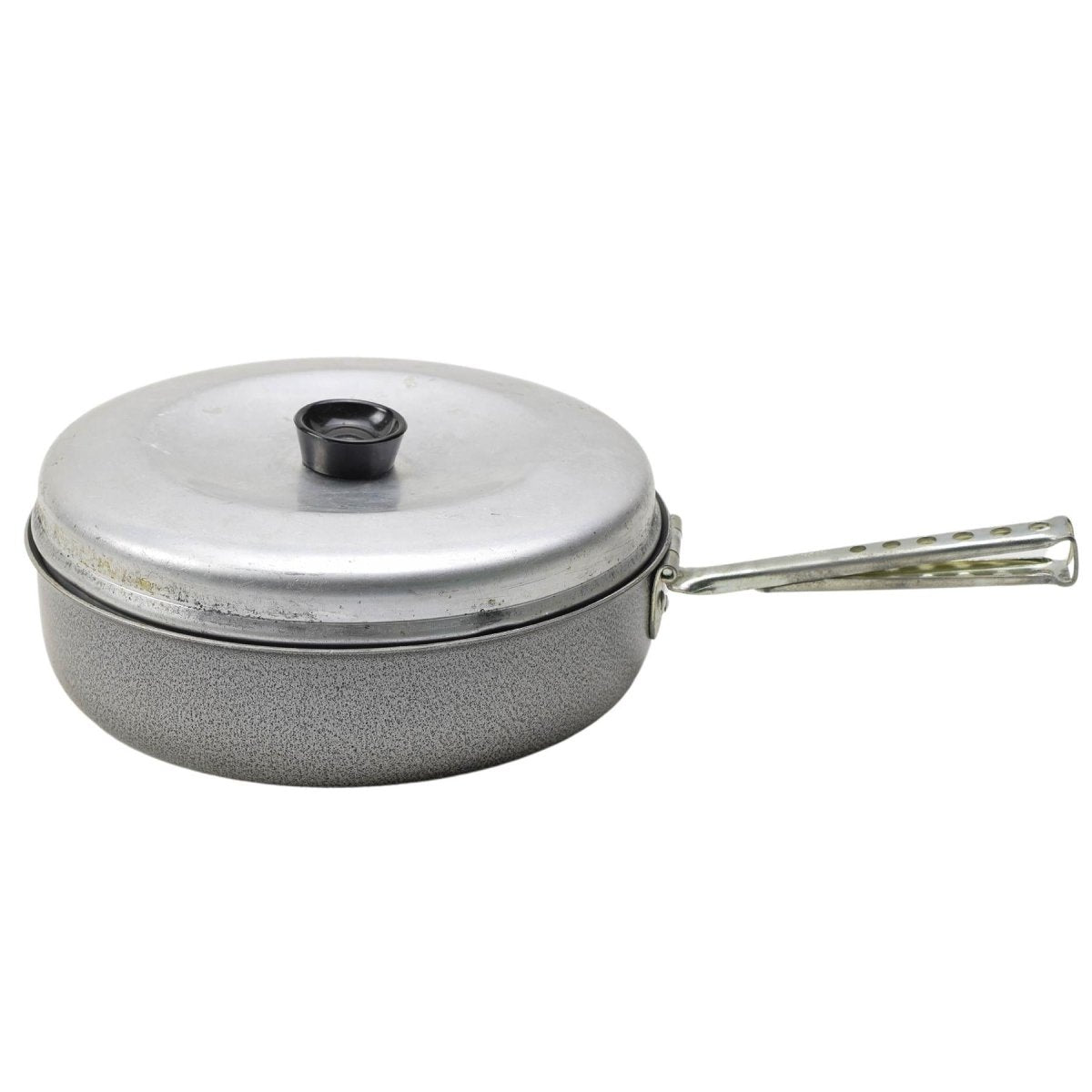 Äkta Sverige Army Trangia Frypan Lid 726 Rostfritt stål Mess Tins Pan Set