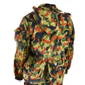 Äkta schweiziska arméjacka M70 Alpenflage Camo Sniper Combat Hooded Parka