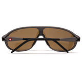 Äkta schweiziska armé Suvasol solglasögon Black W Case Mountain Alpine Glasses New