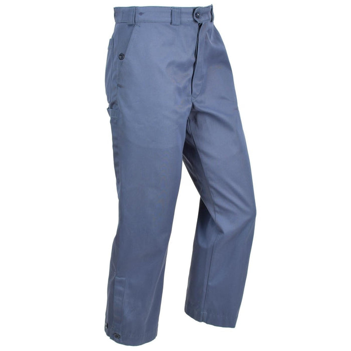 Äkta schweiziska civilförsvarsbyxor Blue Pants Combat Switzerland Military NYHET - GoMilitar