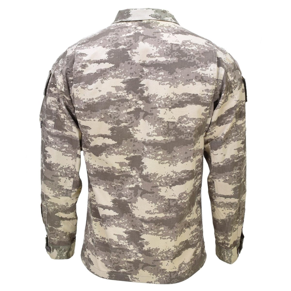 Äkta turkiska original enhetlig jacka ripstop armerade armbågar M2021 camo
