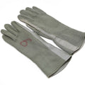Äkta US Army Combat Gloves Leather Aramid Fiber Air Force Military Nomex od
