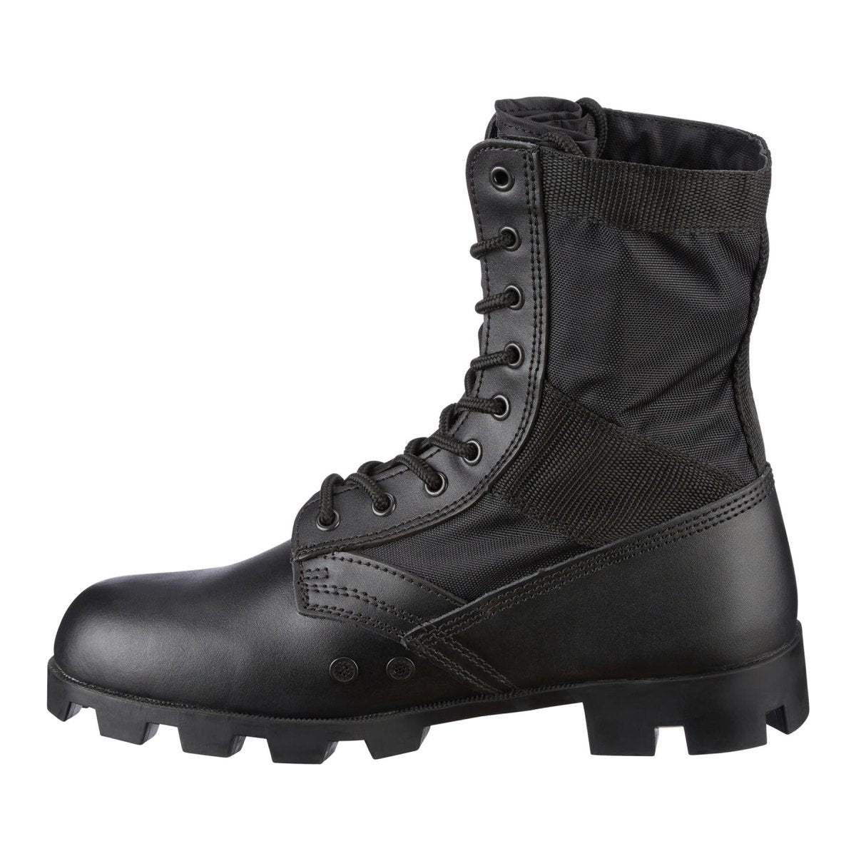 Äkta U.S. Army Jungle Black Leather Panama stövlar bekämpa militära skor Ny